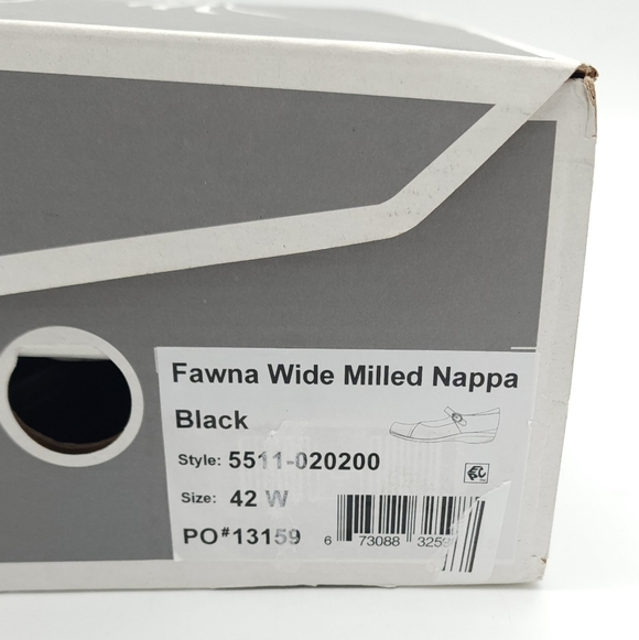 Dansko Fawna Wide Black Milled Nappa Mary Jane Womens Casual Shoes Size 12 EU 42 - Picture 9 of 10